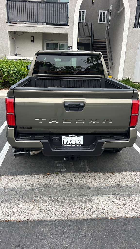 Tacoma — vista traseira